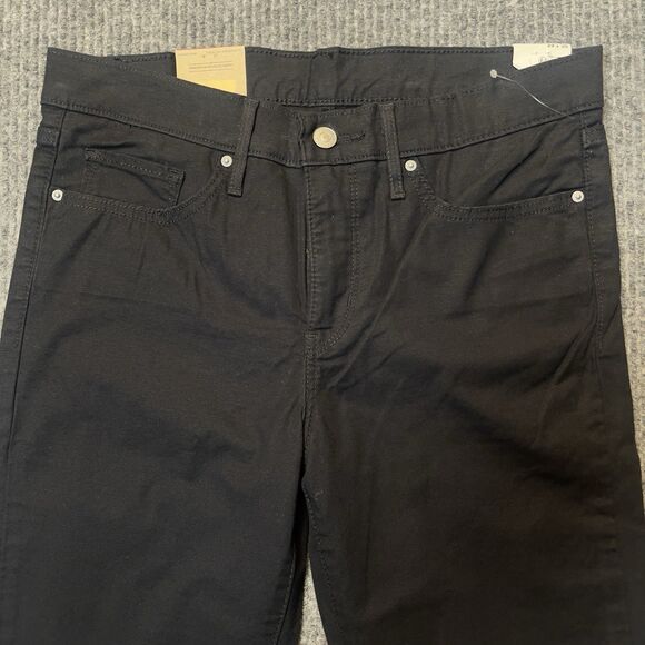 Levis 315 Shaping Bootcut Jeans Women Size 29x30 Stretch Black Mid Rise Slimming - Picture 4 of 7